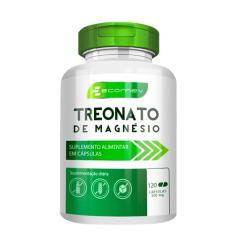 Magnesio Treonato 500mg 120 capsulas 100% Puro Ecomev