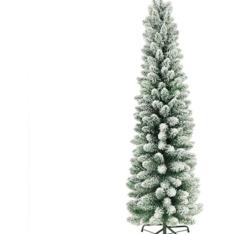 Arvore De Natal 1,80m Luxo Verde 611 Galhos Pinheiro Nevado - Wincy -