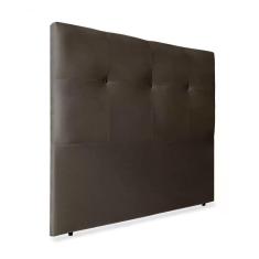 Cabeceira Casal 140cm Sofia Suede Marrom Id Suede Marrom