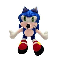 Boneco Pelúcia Desenho Sonic Grande 50Cm