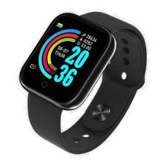 Relogio Inteligente Smartwatch D20 Bluetooth Preto
