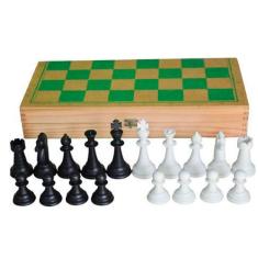 Brinquedos Educativos Jogo Xadrez Oficial Com Estojo