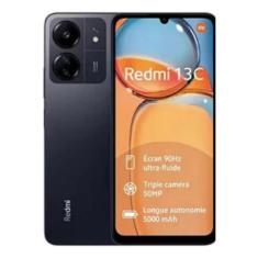 Smartphone Celular Xiaomi Redmi 13c 4gb 128gb PRETO