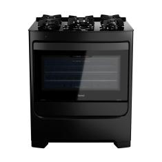 Fogão A Gás De Piso 5 Bocas Consul Acendimento Automático Preto CFS5VAE Bivolt