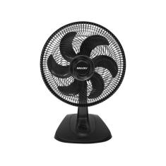 Ventilador De Mesa Mallory Turbo Fresh All Black 220v 126w, Preto, 220