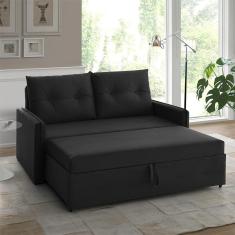 Sofá Icaria 3 em 1 Sofá Chaise Cama 1.50m Estofama