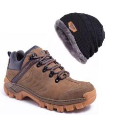 Tênis Adventure VL em Couro Legítimo Masculino-Masculino