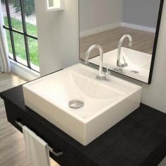 Kit Cuba Q39 com Válvula Click 1 Polegada 1/2 Sifão Pvc e Flexível Com