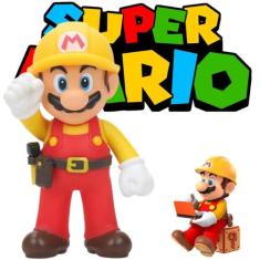 Boneco Mario Construtor Super Mario Garantia Entrega Rápida - Atena