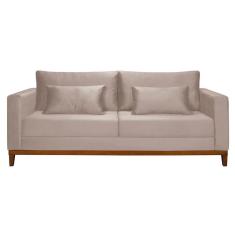 Sofá 2 Lugares Bahamas Suede Areia