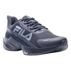 Tenis Fila Progress Lite Masculino, Preto/Grafite/Cinza, 43