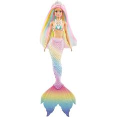 Barbie Sereia Muda De Cor - Dreamtopia Mattel