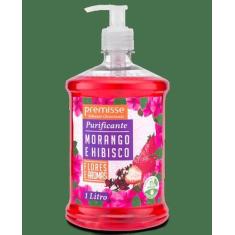 Sabonete premisse morango e hibiscus 1 litro