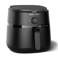 Fritadeira Airfryer Philips Walita Série 1000 XL 6,2L 1700W Grelha Removível Preto