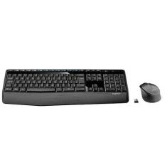 Kit Teclado e Mouse sem Fio Preto MK345 Logitech