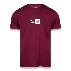 CAMISETA LOGO BOX PRETO NEW ERA-Masculino