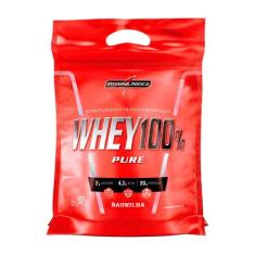 Whey Protein Concentrado - Whey 100% Pure Pouch 900G - Integralmedica