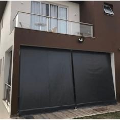 Toldo Cortina Preto - 1,80m x 2,20m - kit completo