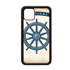 Rudder Exploration Military Ocean Army Capa para iPhone 12 Pro Max para Apple Mini Mobile Case Shell