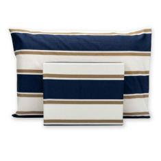 Jogo De Lençol Viúvo 2 Pçs Com Elástico Estampado Percal 180 Fios - Ra