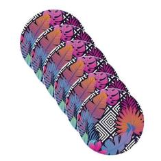 Sousplat Folhagens Geométrica - NSW, 6 Peças, Sem base