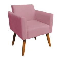 Poltrona Marisa Suede Rose - DROSSI