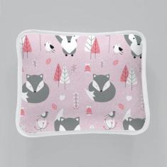 Jogo Lençol Berço Americano Malha 2 Peças Baby Fox - Dugu