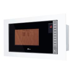 Micro-ondas Fischer Fit Line Embutir 25L Moldura Branco 110V