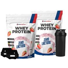Combo 2x Whey Protein Zero Lactose 900g NewNutrition-Unissex