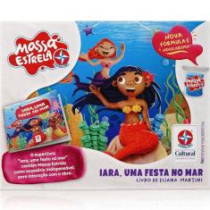 Livro Pedagógico Com Massinha Iara Uma Festa No Mar Estrela
