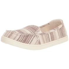 Roxy Tênis feminino Minnow sem cadarço, Tan 233, 38