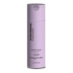 Shampoo Violeta Matizador Antioxidante 240ml Acquaflora 