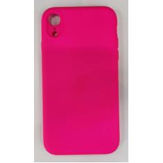 Capa Capinha Compatível Com iphone xr tela 6.1 Silicone Aveludada Prem
