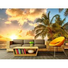 Papel de Parede Painel Fotográfico Praia 19 -1,00 X 1,00 - Voce Decora