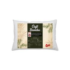 Travesseiro Castor Sleep Soft Bambu 45x65x13cm