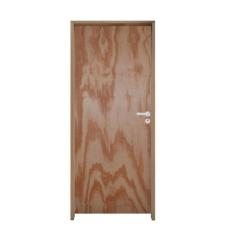 Kit Porta Lisa Mescla 70 X 2.10 Batente 09cm Fechadura Alavanca Externa Lado Esquerdo - Hale