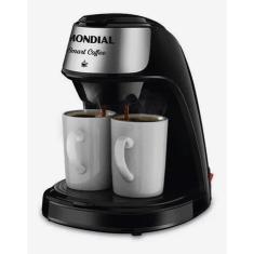 Cafeteira Elétrica Mondial Smart + 2 Xicaras De 250Ml C42