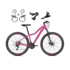 Bicicleta aro 29 Absolute Hera Feminina 24v Câmbios Shimano Freios Hidráulicos Garfo com Suspensão-Feminino