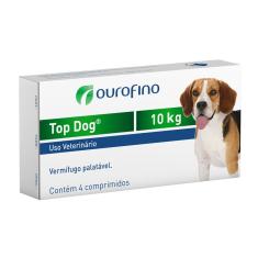 Vermífugo Ourofino Top Dog Para Cães 10kg