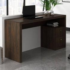 Mesa para Escritório 2 Gavetas ME4130 Tecno Mobili Rústico