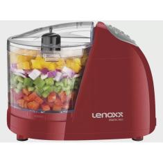 Mini Processador de Alimentos Lenoxx Vermelho - Pratic Red PMP435 100W