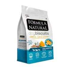 Biscoito Formula Natural Dog Biscuits Cães Adultos Abobora 250g