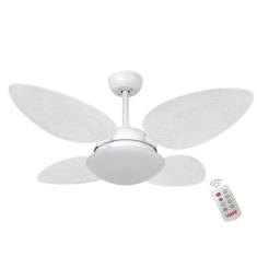 Ventilador Volare P Palmae Branco 127v E Controle Remoto