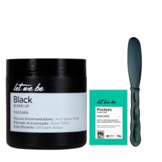 Mascara Matizadora Black Efeito Acinzentado Let me Be 500g