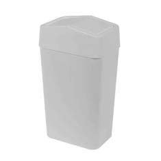 Lixeira Com Tampa Basculante 8L - Branco - Astra