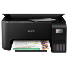 Impressora Multifuncional Tanque de Tinta Epson EcoTank L3250 Wireless Bivolt Preta