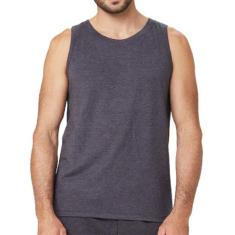 Camiseta Regata Masculina Hering 0111, Chumbo, G