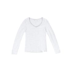 Blusa Hering Básica Slim Manga Longa Feminina-Feminino