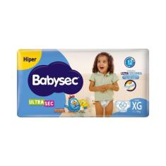 FRALDA BABYSEC GALINHA PINTADINHA HIPER XG - 60un