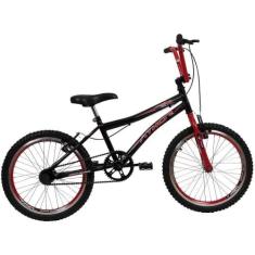 Bicicleta Athor Atx Aro Areo 20 Quadro Em Aço Carbono - Preto/Vermelho